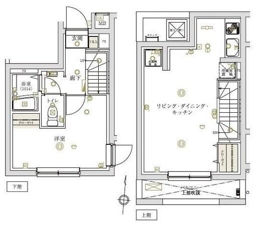 スペリオール新宿の物件間取画像